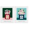 Stupell Industries Motivational Floral Tea Tins 2 Piece Canvas Wall Art Set, design by Lara Beeston